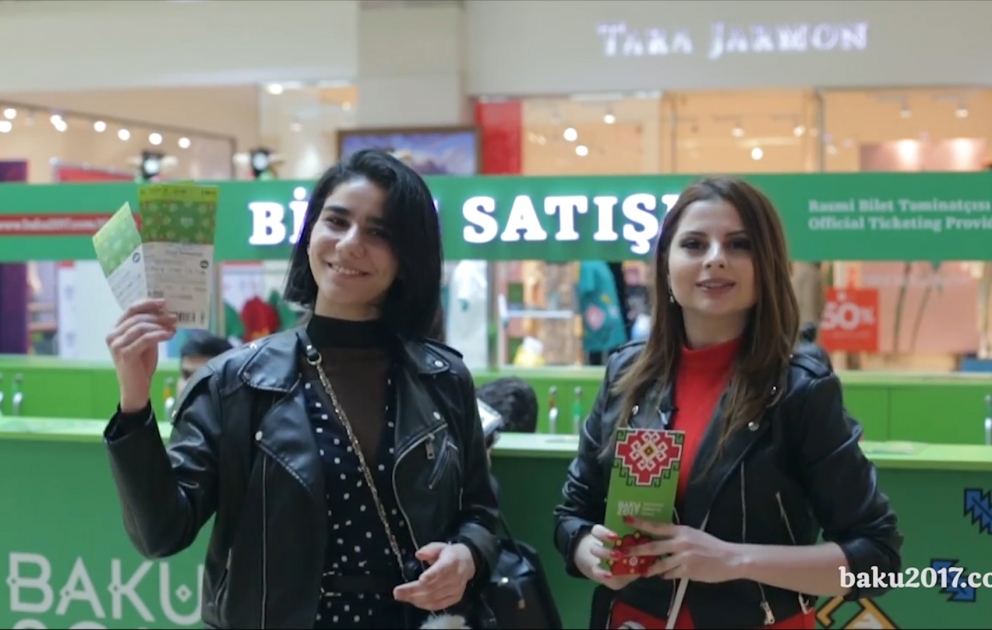 “Bakı-2017”: Biletləriniz sizi gözləyir