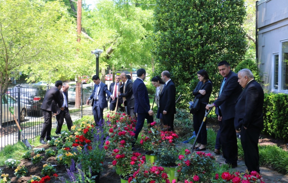Vaşinqtonda Gül Bayramı qeyd olunub