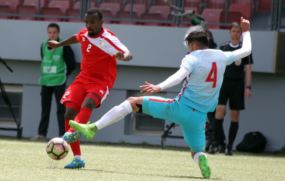Futbol üzrə Oman millisi “Bakı-2017”də ilk qələbəsini qazanıb