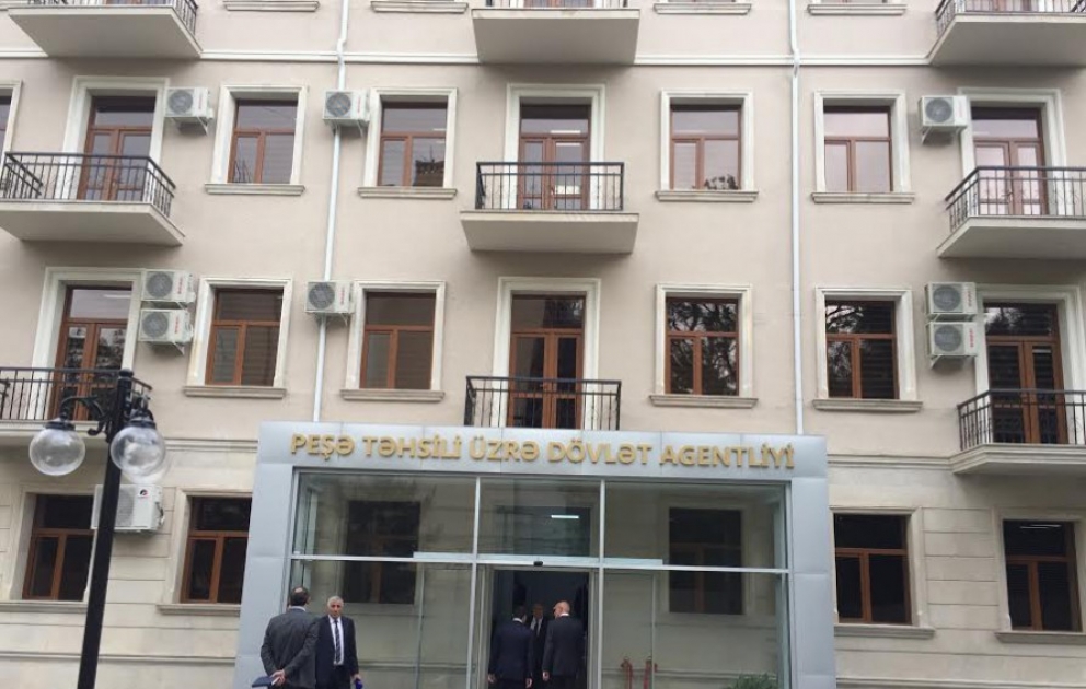 Peşə Təhsili üzrə Dövlət Agentliyinin yeni inzibati binasının açılışı olub
