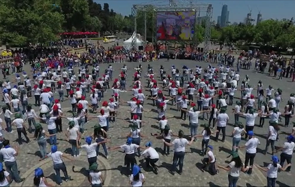 Un flashmob consacré aux IVes Jeux de la solidarité islamique