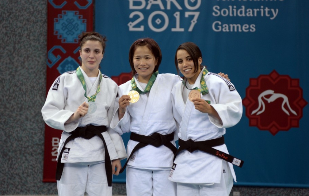 Azerbaijani judo team wins first gold at Baku 2017