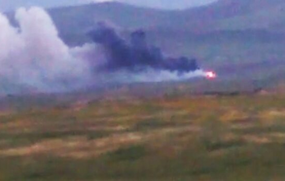 Azerbaijan`s Ministry of Defense: "Osa” surface-to-air missile system of Armenian anti-missile forces destroyed