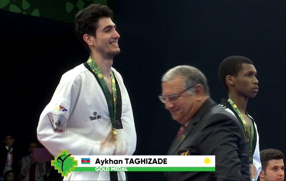 Ayxan Tağızadə taekvandoçularımızın İslamiadada üçüncü qızıl medalının müəllifi oldu
