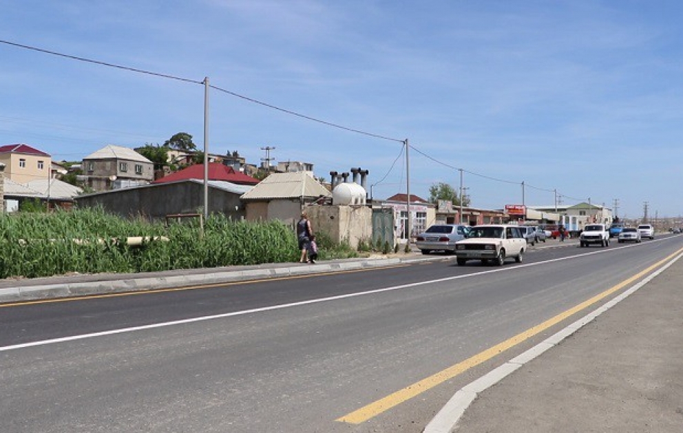 Binəqədi-Mehdiabad yolu yenidən qurularaq istifadəyə verilib