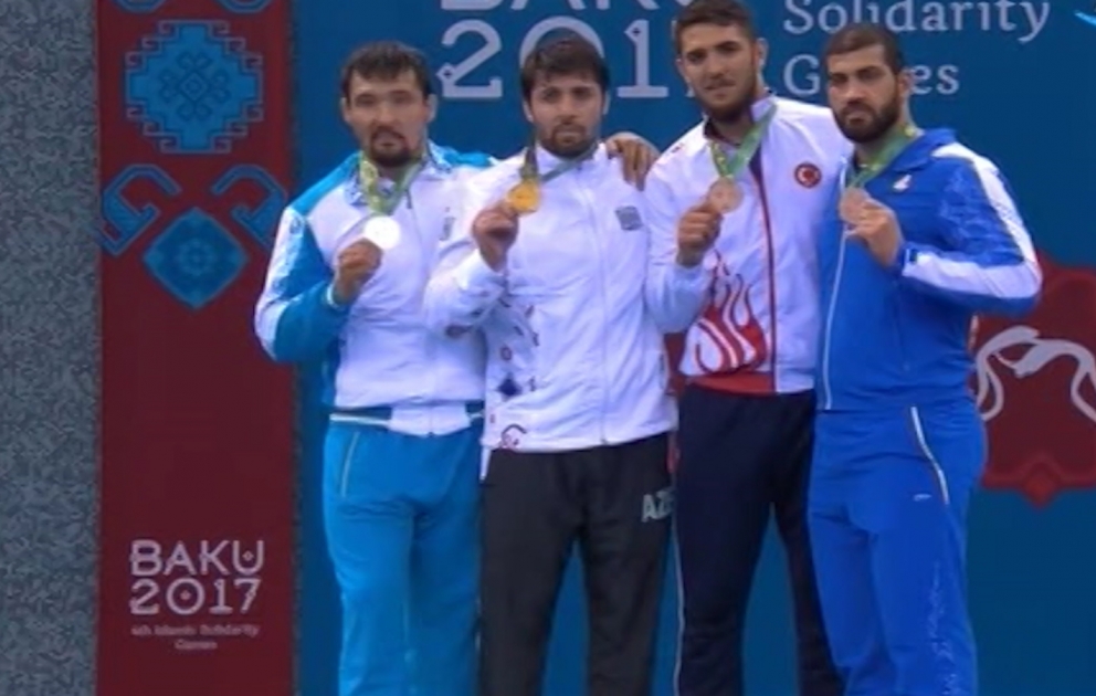 Azərbaycan pəhləvanı Cəmaləddin Maqomedov IV İslam Həmrəyliyi Oyunlarının çempionu olub 
 Qızıl medalı idmançımıza Azərbaycanın Birinci vitse-prezidenti xanım Mehriban Əliyeva təqdim edib