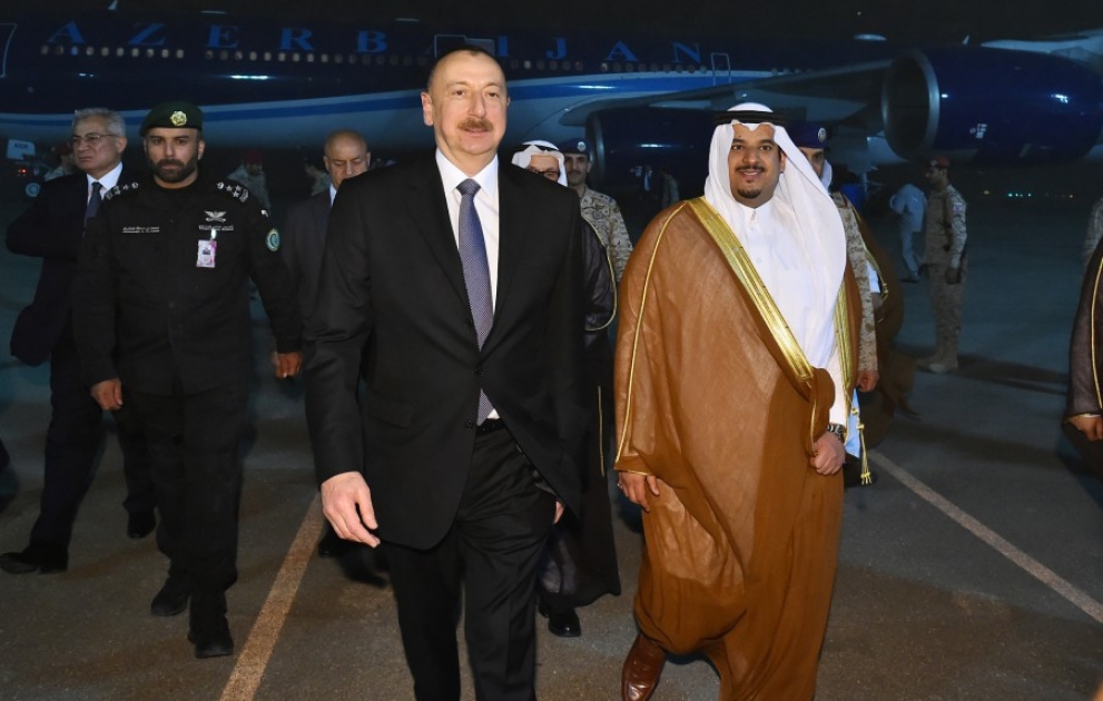Le président azerbaïdjanais Ilham Aliyev entame une visite en Arabie saoudite