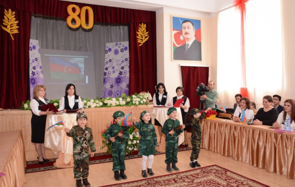 Novxanı kənd məktəbi 80 illik yubileyini qeyd edib