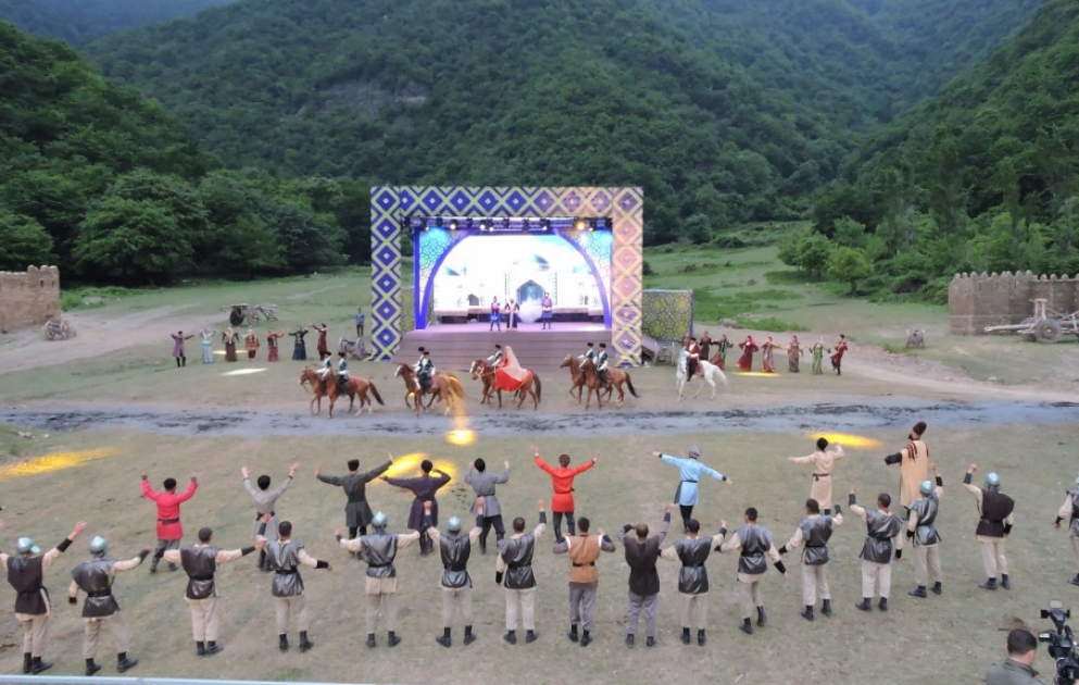 Qaxda “Tarixin canlı səhifələri” adlı festival keçirilib