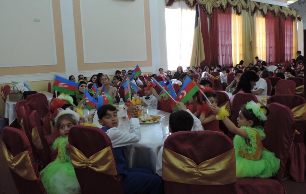 Ağsuda Uşaqların Beynəlxalq Müdafiə Günü münasibətilə şənlik təşkil olunub