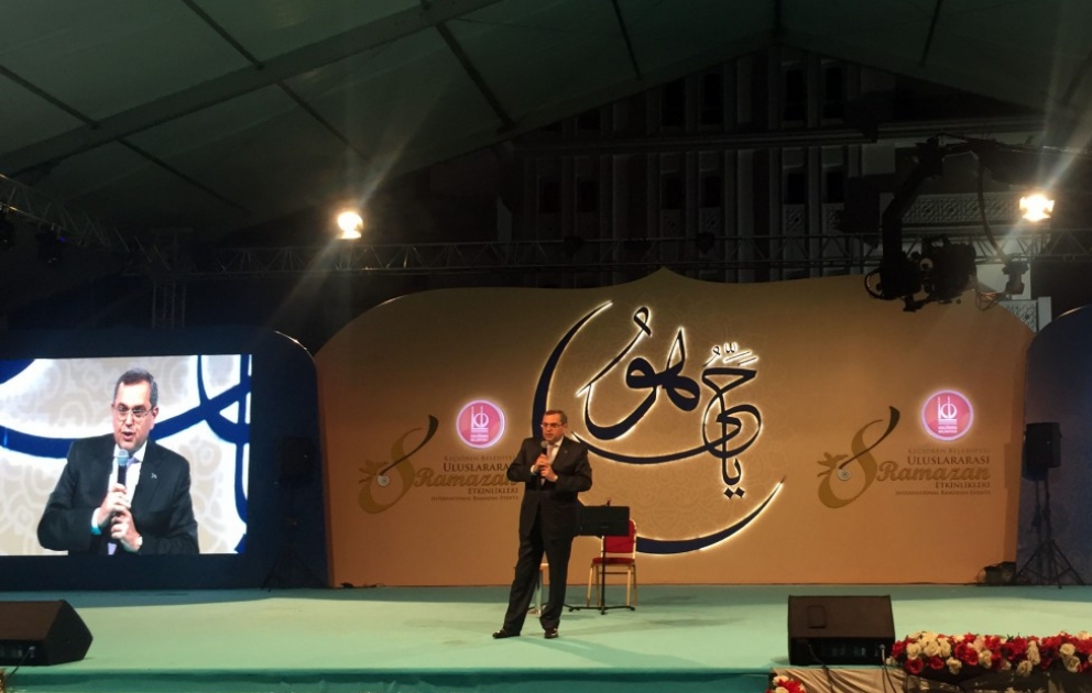 Ankarada keçirilən Ramazan festivalında Azərbaycan gecəsi təşkil olunub