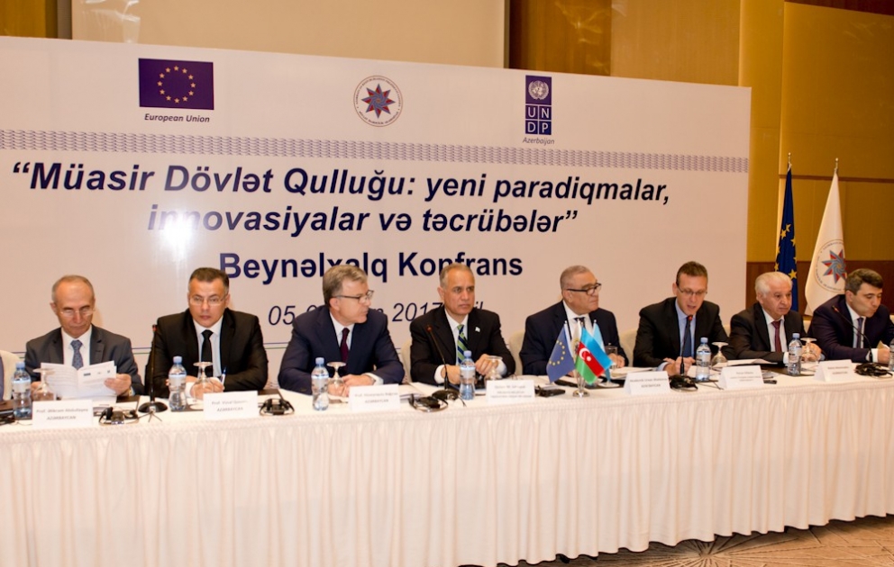 “Müasir dövlət qulluğu: yeni paradiqmalar, innovasiyalar və təcrübələr” mövzusunda konfrans keçirilir