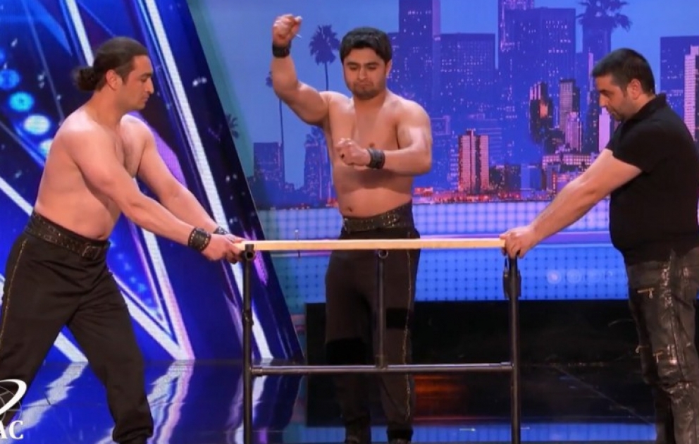 Азербайджанские пехлеваны шокировали своим выступлением жюри «America’s Got Talent»