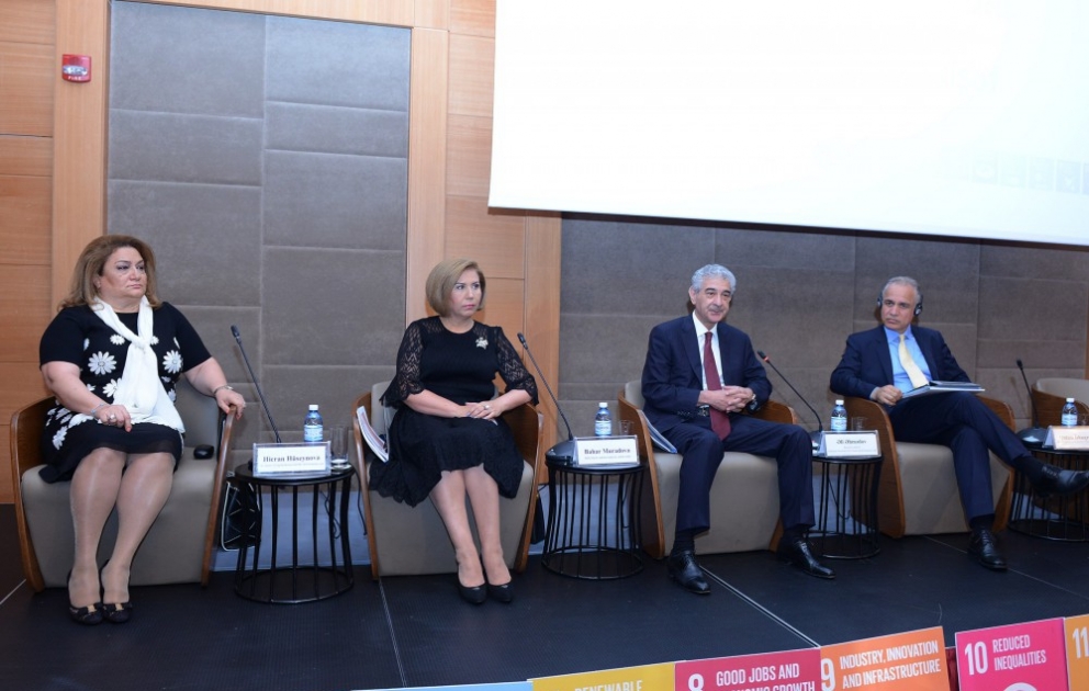 Bakıda “Dayanıqlı inkişaf məqsədləri: qadınlar və inkişaf” mövzusunda konfrans keçirilib