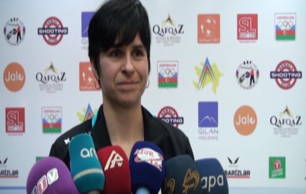 Silviya Steyner: Azərbaycanda gənclər arasında atıcılığa böyük maraq var