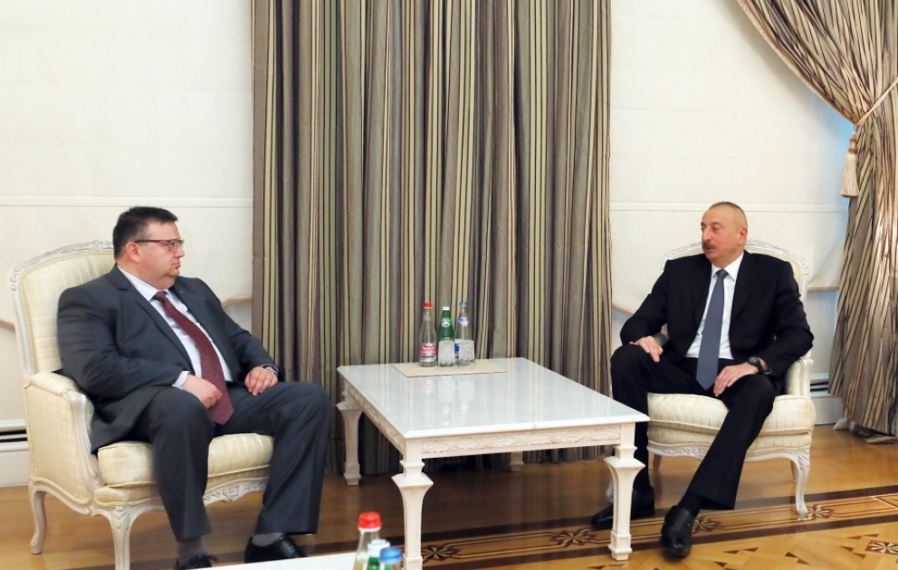 Prezident İlham Əliyev Bolqarıstanın baş prokurorunun rəhbərlik etdiyi nümayəndə heyətini qəbul edib