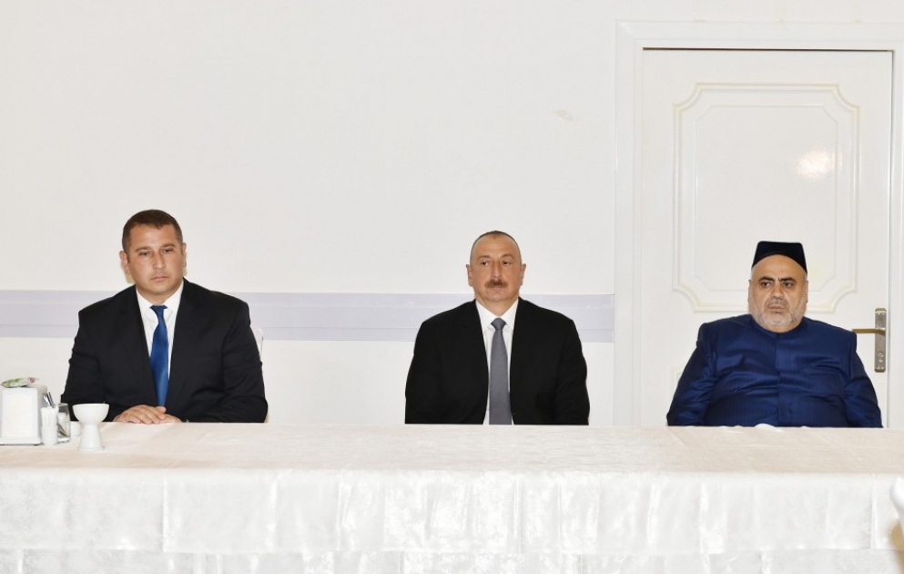 President Ilham Aliyev attended memorial event for outstanding scientist, academician Rafiga Aliyeva