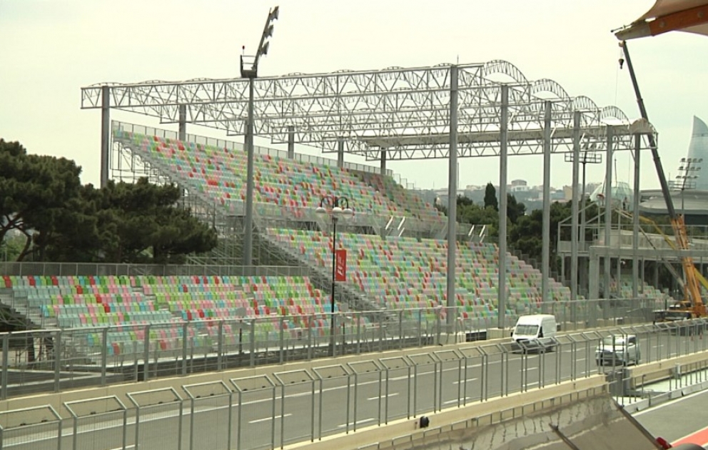 Formula-1 Azərbaycan Qran-Prisinə hazırlıq işləri yekunlaşır