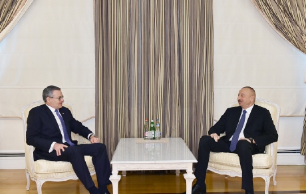 Präsident Ilham Aliyev empfängt Außenminister von Costa Rica