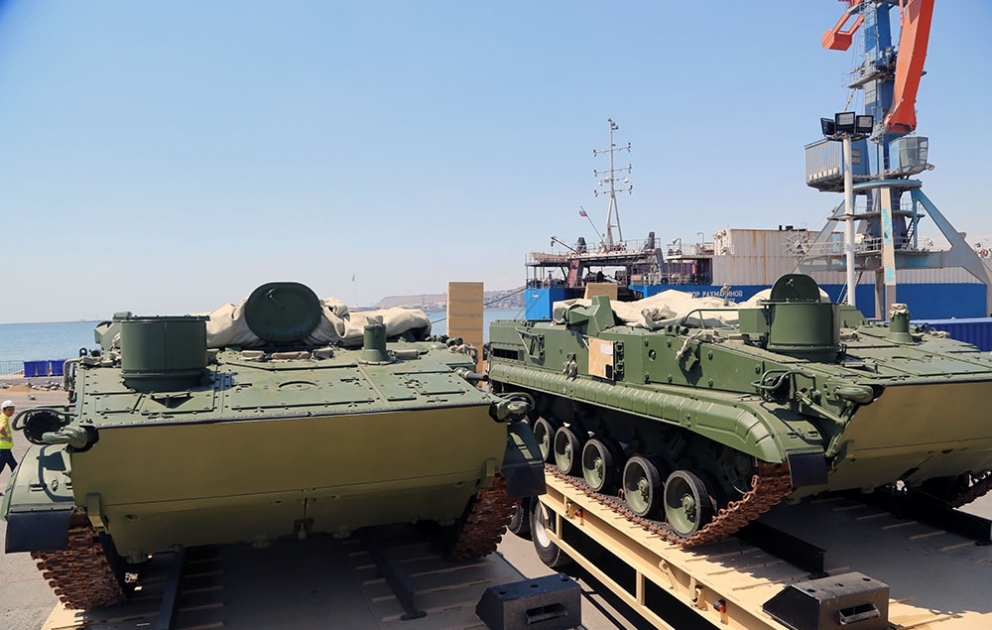 Russia continues delivering modern military equipment to Azerbaijan