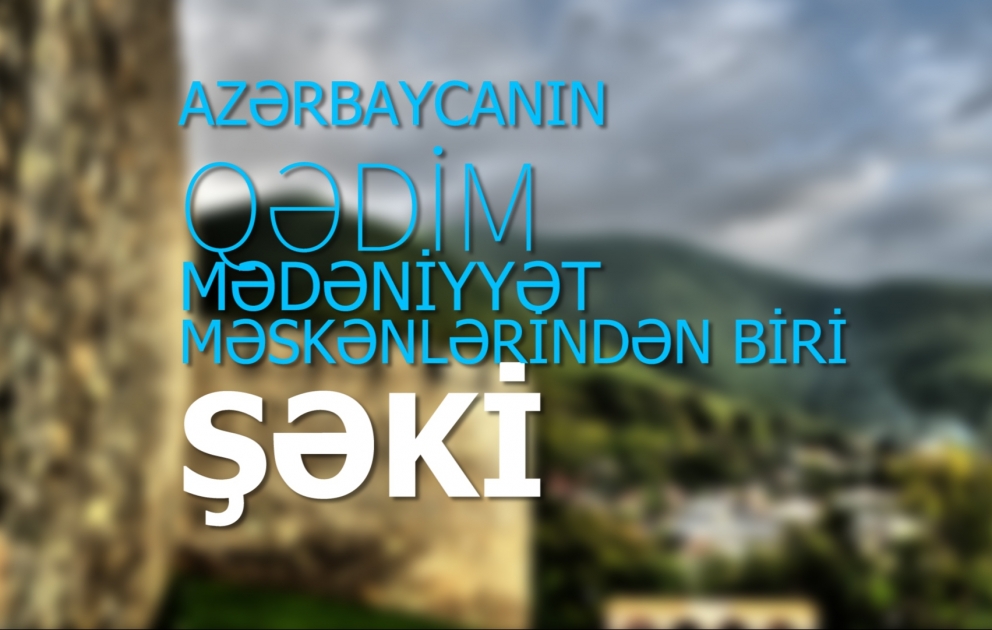 Şəkiyə gələn turistlər üçün at gəzintisi