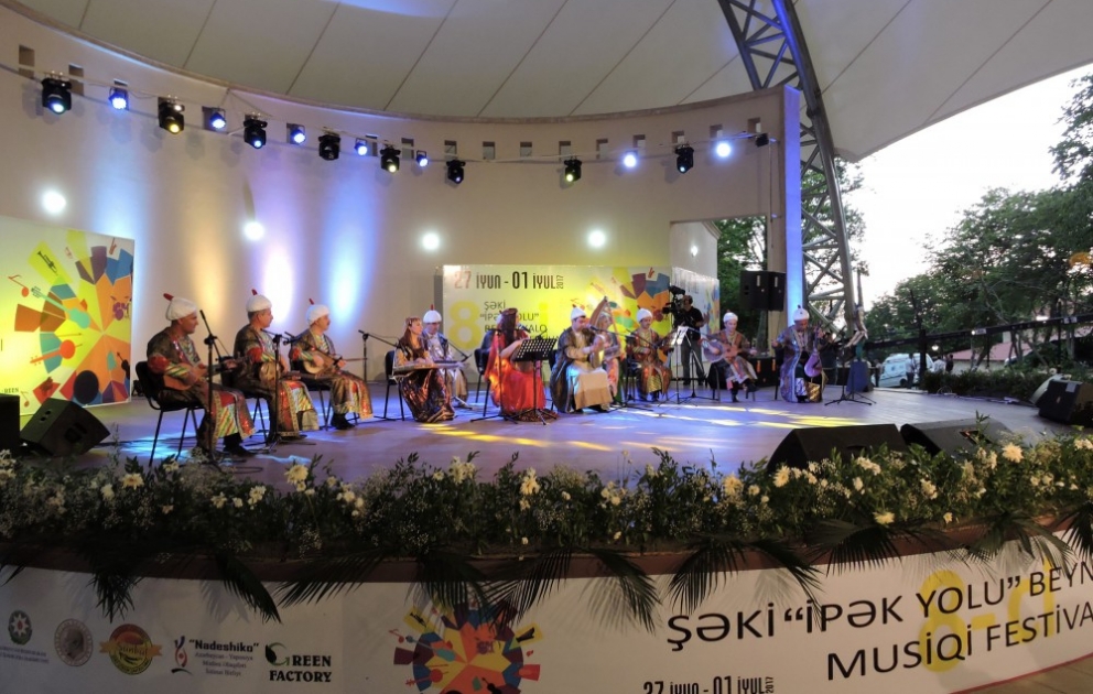Şəki “İpək Yolu” VIII Beynəlxalq Musiqi Festivalı başa çatıb