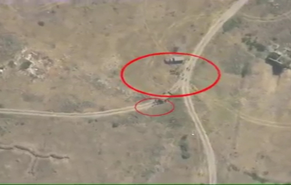 The units of Armenian armed forces that were brought into combat readiness and the area of operation of battalion were shelled