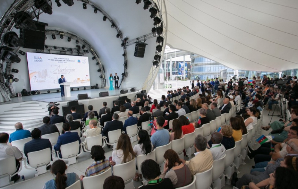 Astanada “EXPO 2017 - Gələcəyin enerjisi” Beynəlxalq  sərgisindəki Azərbaycan pavilyonunda Milli Gün təşkil olunub
