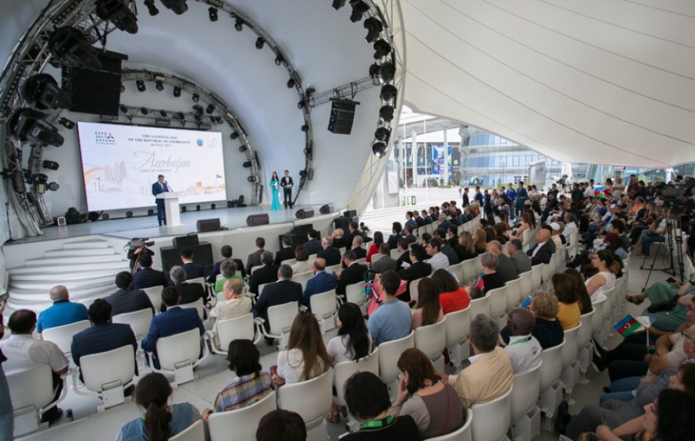 Azerbaijani pavilion at Astana EXPO 2017 International Exhibition featured National Day