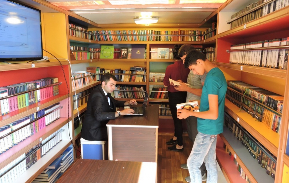 “Səyyar kitabxana”nın növbəti ünvanı “Azərbaycanın  Gənclər Paytaxtı” Balakən olub