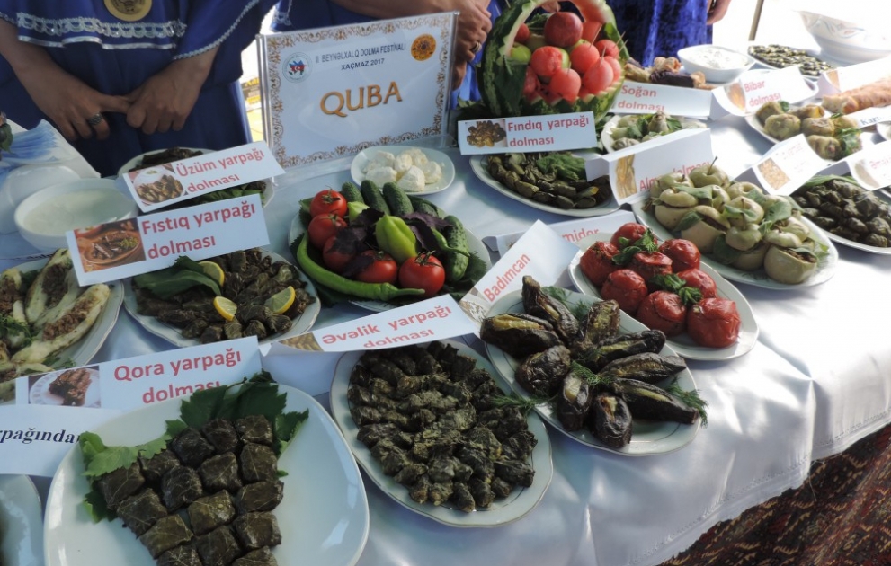 Xaçmazda II Beynəlxalq dolma festivalı keçirilib