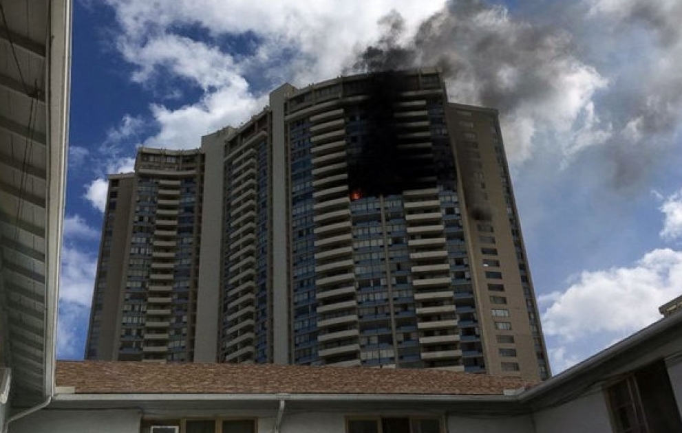 At least 3 dead, 12 injured in Hawaii tower block blaze