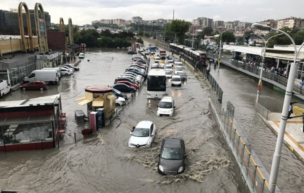 İstanbulda yenidən şiddətli yağış gözlənilir