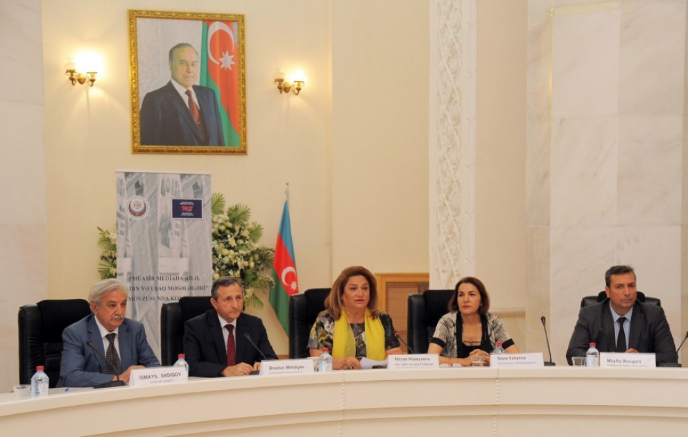 Müasir media milli-mənəvi dəyərlərin təbliğində mühüm rol oynayır