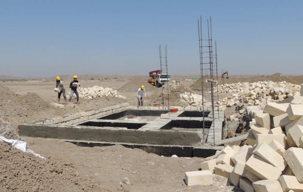 Cocuq Mərcanlıda tikinti işlərinin növbəti mərhələsi uğurla davam etdirilir