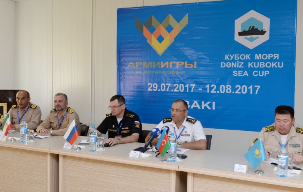 В Баку проведена пресс-конференция в связи с Международным конкурсом «Кубок моря - 2017»