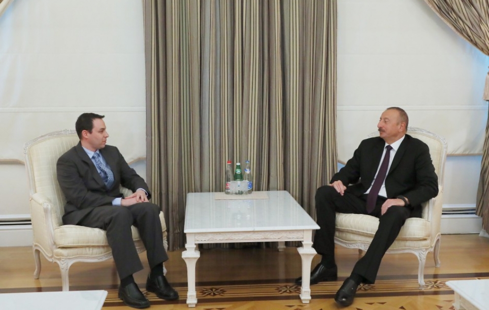 President Ilham Aliyev received Speaker of House of Representatives of US State of Arizona