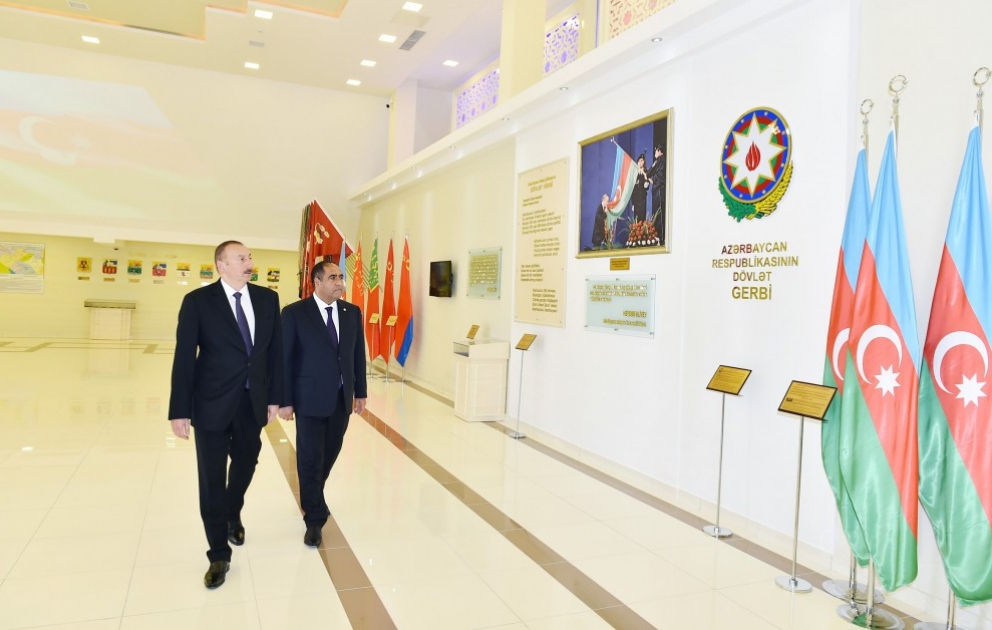 Balakəndə Bayraq Muzeyinin açılışı olub