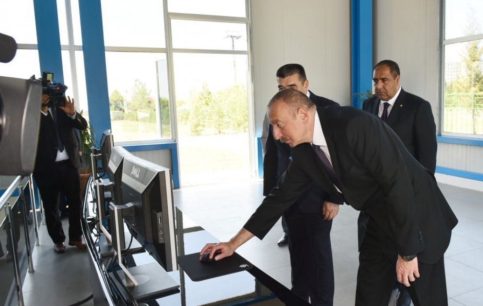 President Ilham Aliyev launched Balakan Hydroelectric Power Station