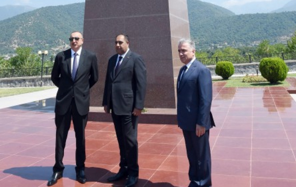 Le président de la République entame une visite dans la région de Balaken