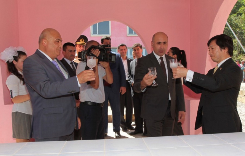 Qusar rayonunun Hil kəndi içməli su ilə təmin olunub