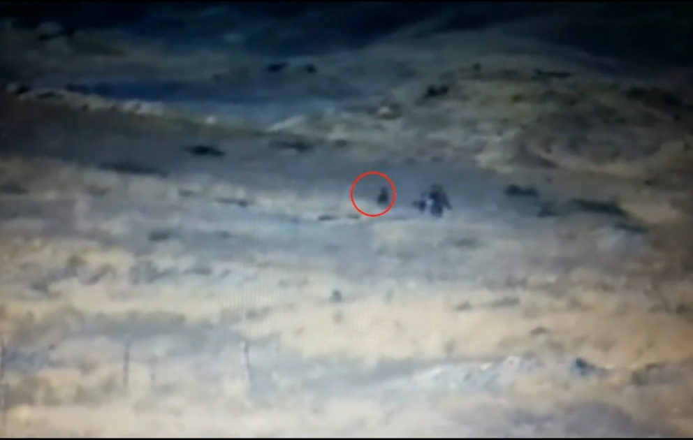 One of the members of the enemy sabotage group was killed by an accurate fire