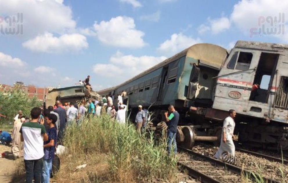 Une Collision De Train Fait Environ 36  Morts Près D'Alexandrie