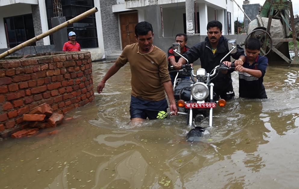 Nepalda daşqınlar nəticəsində ölənlərin sayı 110 nəfəri keçib