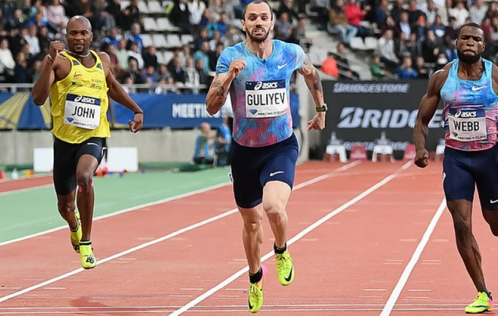 Azərbaycanlı atlet Ramil Quliyev daha bir qızıl medal qazanıb