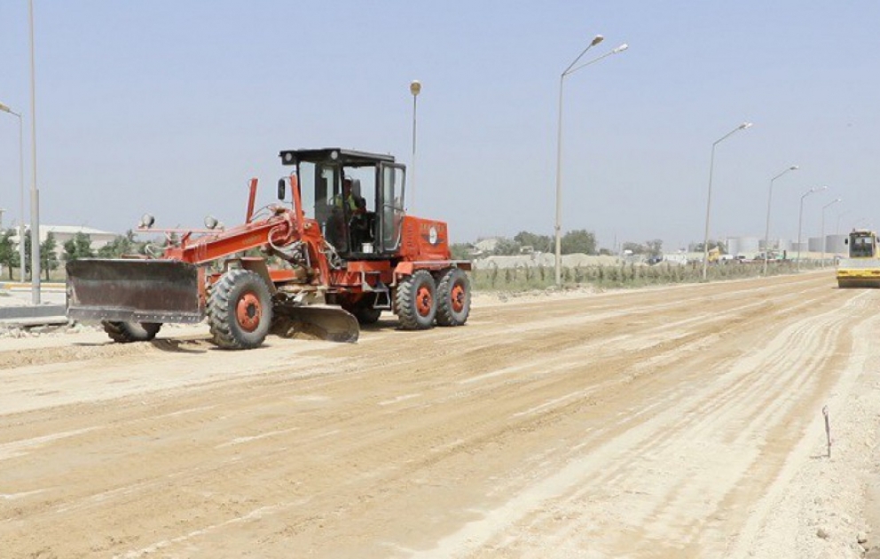 Zığ-Suraxanı yolunun bir hissəsi yenidən qurulur