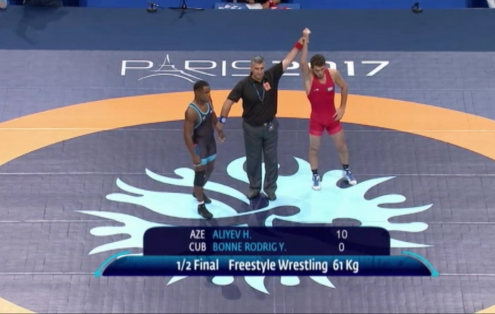 Гаджи Алиев в финале чемпионата мира