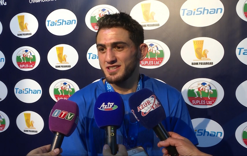 Hacı Əliyev: Növbəti hədəfim 2020-ci ildə Olimpiya çempionu olmaqdır