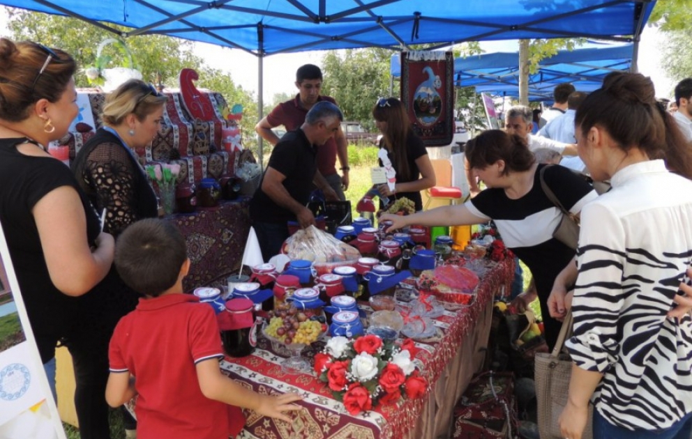 Qəbələdə V Beynəlxalq Mürəbbə Festivalı keçirilib