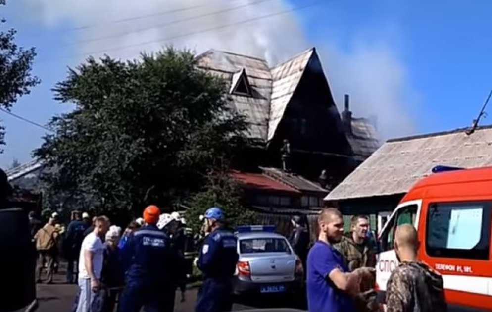 В России загорелся дом престарелых, есть погибшие и пострадавшие